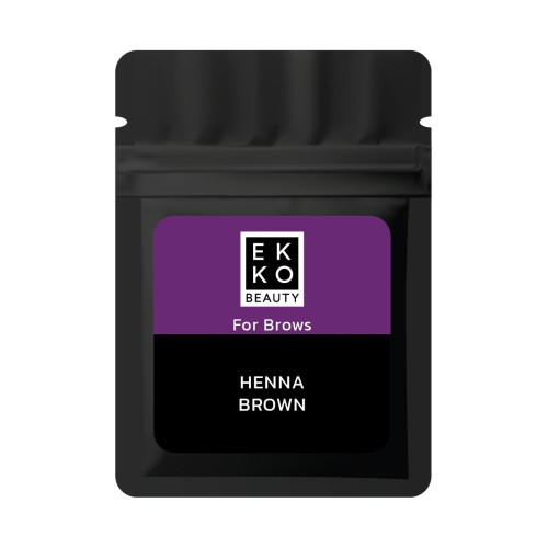 Хна для бровей Ekko Beauty - САШЕ 7 г - Brown
