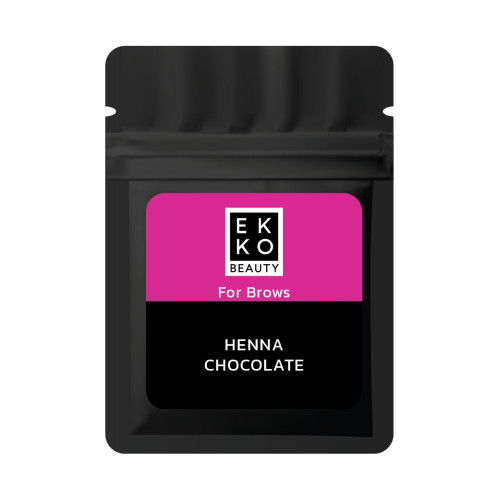 Хна для бровей Ekko Beauty - САШЕ 7 г - Chocolate