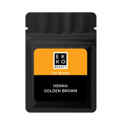 Хна для брів Ekko Beauty - САШЕ 7 г - Golden Brown