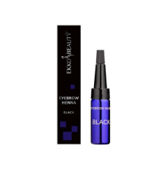 Хна для брів Ekko Beauty - флакон 5 г - Black
