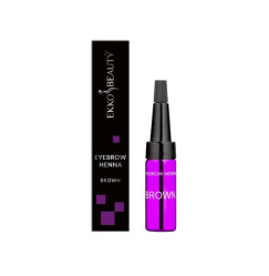 Хна для брів Ekko Beauty - флакон 5 г - Brown