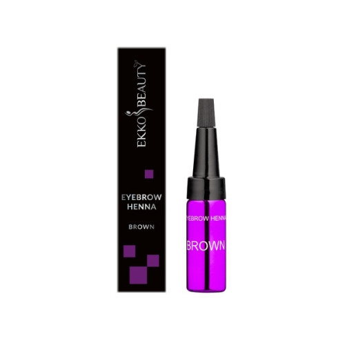 Хна для брів Ekko Beauty - флакон 5 г - Brown