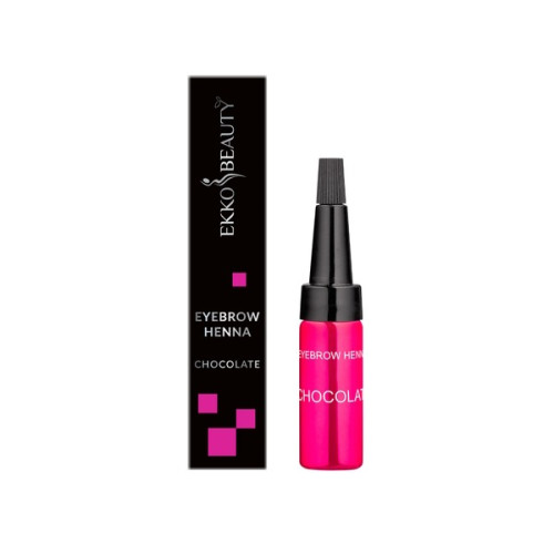 Хна для бровей Ekko Beauty - флакон 5 г - Chocolate