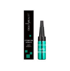 Хна для брів Ekko Beauty - флакон 5 г - Dark Brown