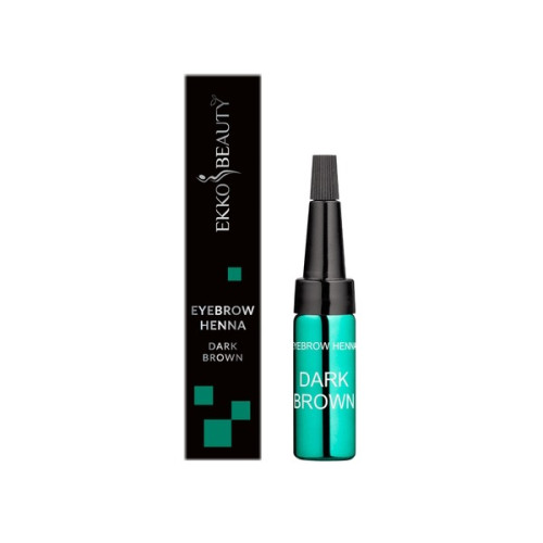 Хна для брів Ekko Beauty - флакон 5 г - Dark Brown