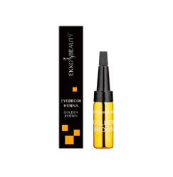 Хна для брів Ekko Beauty - флакон 5 г - Golden Brown