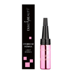 Хна для брів Ekko Beauty - флакон 5 г - Light Brown