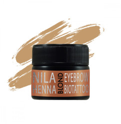 Henna do brwi i biotatu Nila 10 g w słoiczku (blond)