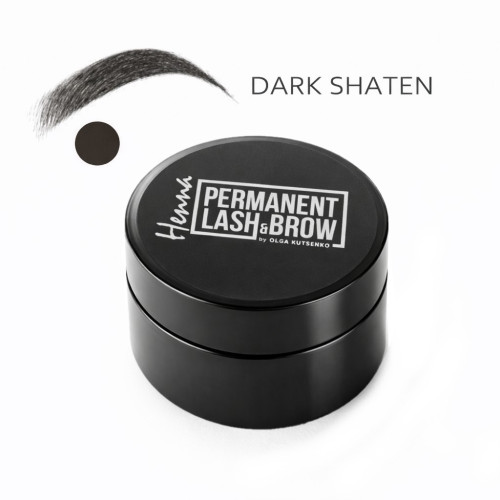 Хна для брів Permanent Lash&Brow - темний шатен, 5г