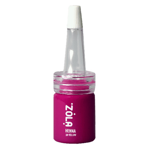 Хна для брів ZOLA / 10 yellow (коректор), 5 г