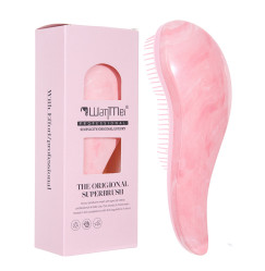 Гребінець для волосся - The Origional Superbrush - ШanMei - мармур рожевий