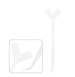 Eyelash lamination tool plastic / white, 1 pc