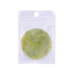 Jade Stone for Glue - Yellow-Green