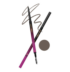 Mechanical eyebrow pencil with brush Nikk Mole / №14 Ash Brown