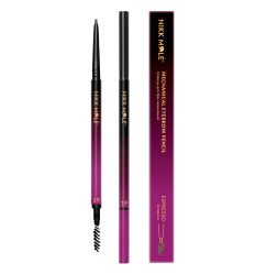 Mechanical eyebrow pencil with brush Nikk Mole / №19 Espresso