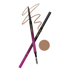 Mechanical eyebrow pencil with brush Nikk Mole / №3 Hott latte