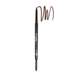 Карандаш для бровей механический со щеточкой Bogenia BG504 / 004 Brown (тонкий)