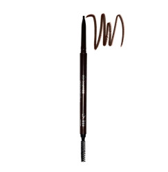 Карандаш для бровей механический со щеточкой Bogenia BG504 / 005 Chocolate (тонкий)