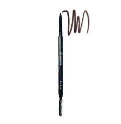 Карандаш для бровей механический со щеточкой Bogenia BG504 / 006 Graphite (тонкий)