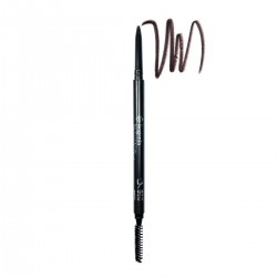 Карандаш для бровей механический со щеточкой Bogenia BG504 / 006 Graphite (тонкий)