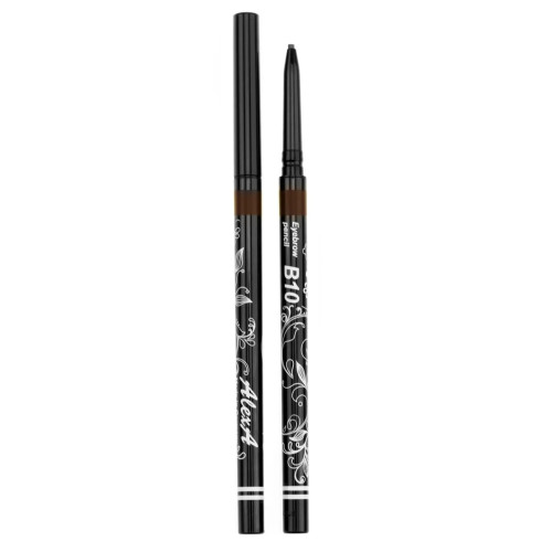 Карандаш для бровей механический WoBs AlexA / B10 MEDIUM BROWN