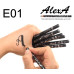 Eyeliner Matte WoBs AlexA/E01 (czarny)