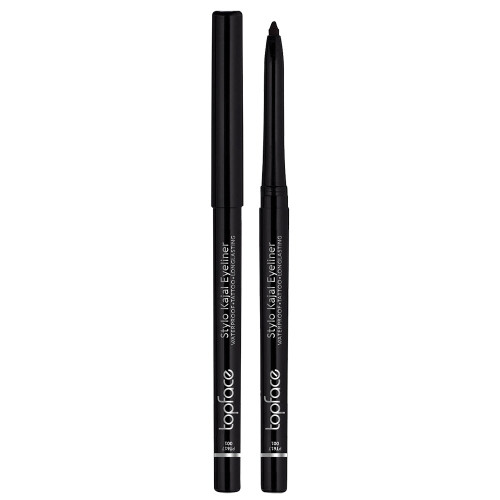 Олівець-каял для очей TopFace / Stylo Kajal Eyeliner (PT617) / 001-Black