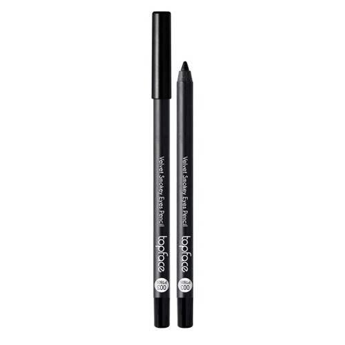 Олівець-каял для очей TopFace / Velvet Smokey Eyes Pencil (PT605) / 003 - чорний, 4,8 г