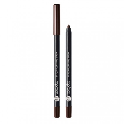 Олівець-каял для очей TopFace / Velvet Smokey Eyes Pencil (PT605) / 004 - коричневий, 4,8 г