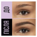 Maybelline / Express Brow Satin Duo Pencil / Ciemny Brąz