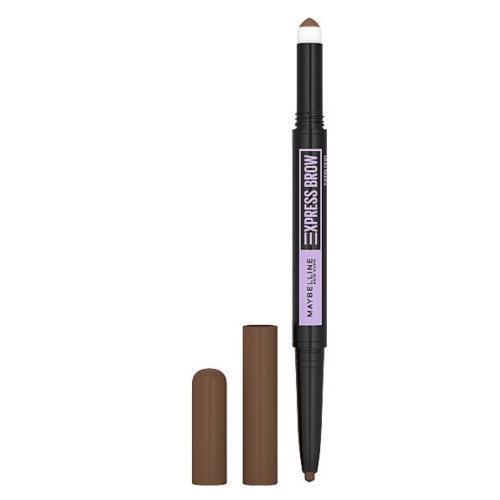 Maybelline / Express Brow Satin Duo Pencil / Ciemny Brąz