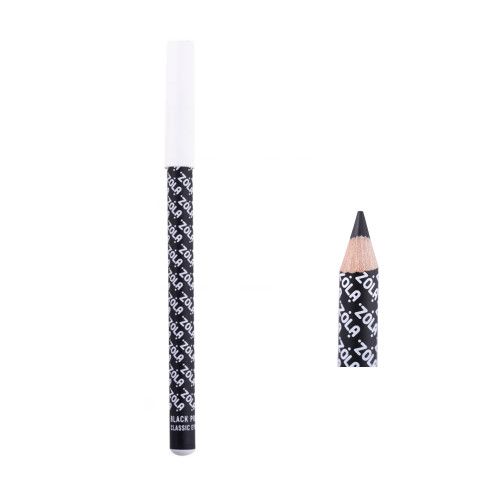 Олівець восковий для очей ZOLA Classic Precise - Black
