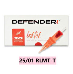 Naboje DEFENDERR / InkTek Soft Membrane / 25/01 RLMT-T / kpl. 20 szt.