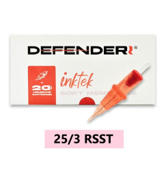 Naboje DEFENDERR / InkTek Soft Membrane / 25/3 RSST / kpl. 20 szt.