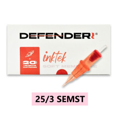 Naboje DEFENDERR / InkTek Soft Membrane / 25/3 SEMST / kpl. 20 szt.
