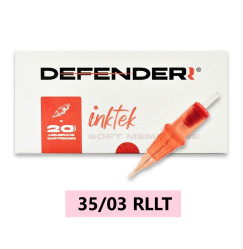 Naboje DEFENDERR / InkTek Soft Membrane / 35/03 RLLT / kpl. 20 szt.