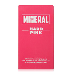 Cartridges The Mineral - HARD PINK - 0.30 1RLMT - pack of 20 pcs (pink)