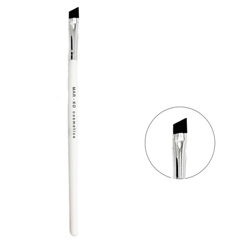 Silicone eyebrow and makeup brush MAR-KO / angled