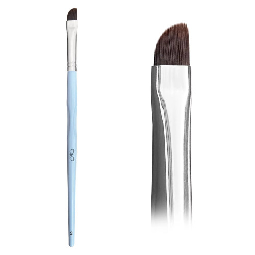 Eyebrow brush OKO - BLUE - No. 5 (soft mini bevel)