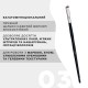 Eyebrow brush OKO - BLACK EDITION - №3 (angled)
