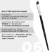 Пензель для брів OKO - BLACK EDITION - №6 (м'який великий скіс)