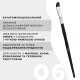 Кисть для бровей OKO - BLACK EDITION - №6 (мягкий большой скос)
