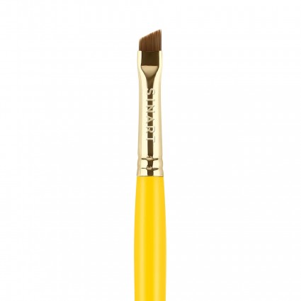 Кисть для бровей Sinart PROBRUSH / B104 скошенная / желтая