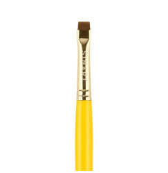 Pędzel do brwi Sinart PROBRUSH/B105 prosty/żółty