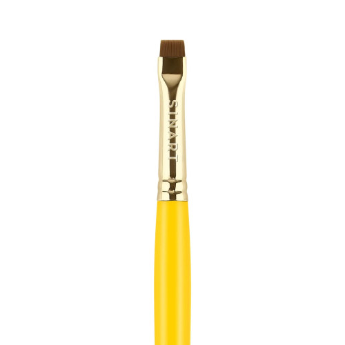 Pędzel do brwi Sinart PROBRUSH/B105 prosty/żółty