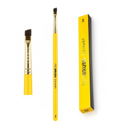 Pędzel do brwi Sinart PROBRUSH / B102 kątowy / żółty
