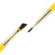 Кисть для бровей Sinart PROBRUSH / B103 скошенная / желтая