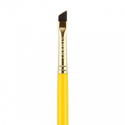 Кисть для бровей Sinart PROBRUSH / B103 скошенная / желтая