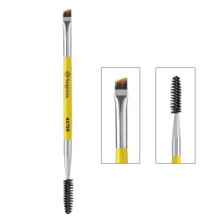Eyebrow brush beveled double-sided Bogenia / PROseries BG215 No. 011 / ASTER