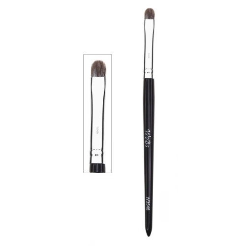 Brush for applying and blending shadows WoBs dark brown handle / W3548 fox hair